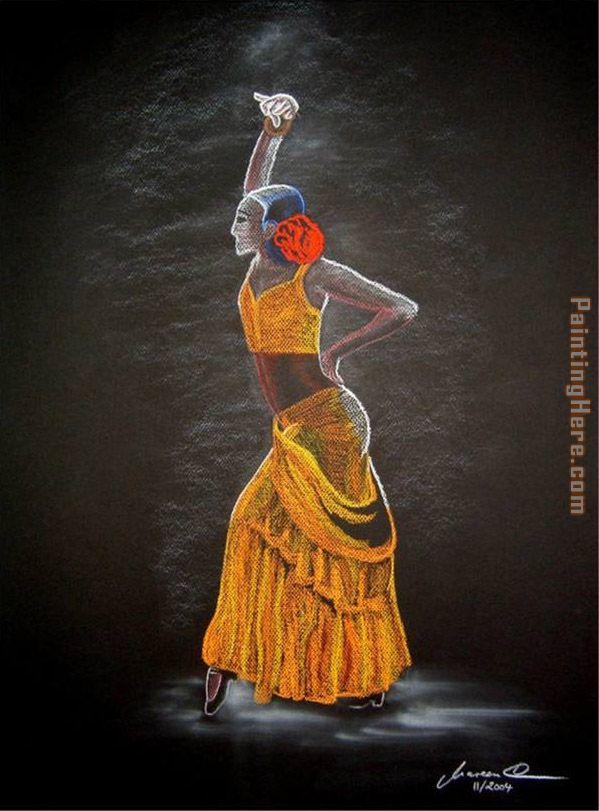 flamenco 5 painting - Flamenco Dancer flamenco 5 art painting